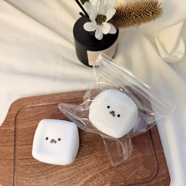 POKE SQUISHY Seal & Tofu Squishy Toys, Slow Rising Slime Stress Relievers — Trending Picks