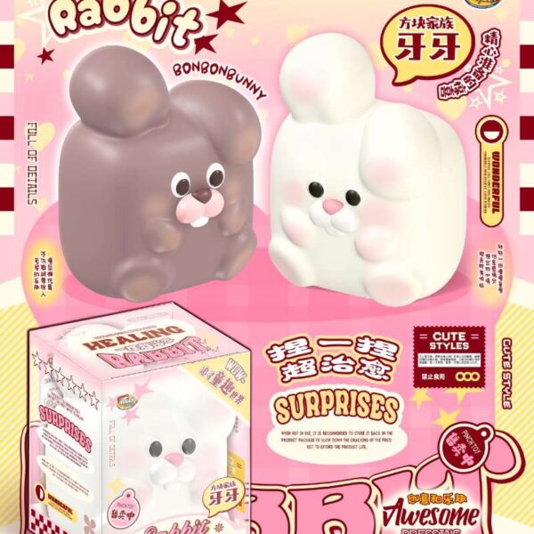 Mido Bunny Slow Rising Squishy Fidget Stress Relief Toy