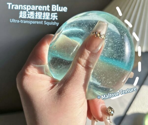 Clear Crystal Maltose Squeeze Ball