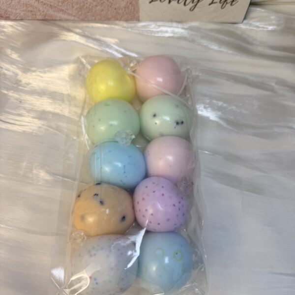 10PCS Random  Handmade Squishy Balls, Mixed Textures