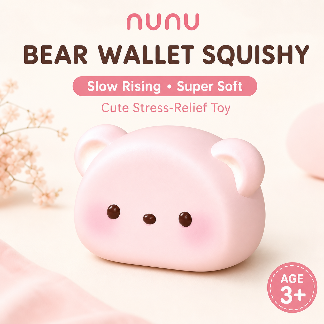 01_english_main113 Nunu Bear Wallet Squishy Cute Coin Purse Stress Relief Fidget Toy