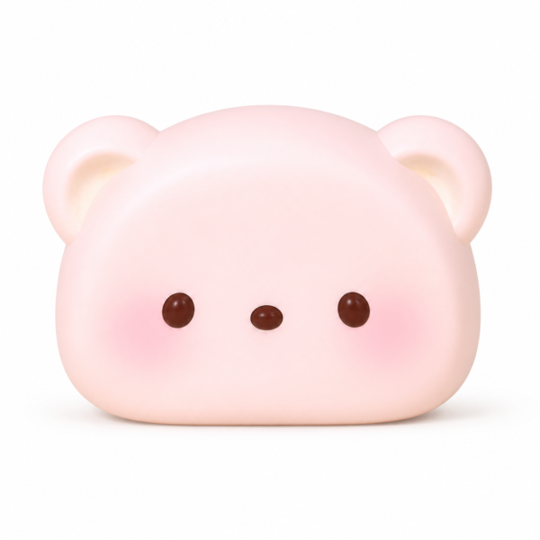 03_white_background Nunu Bear Wallet Squishy Cute Coin Purse Stress Relief Fidget Toy