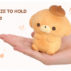 04_hand_display Nunu Puppy Bread Squishy Soft Slow Rebound Anxiety Relief Sensory Toy