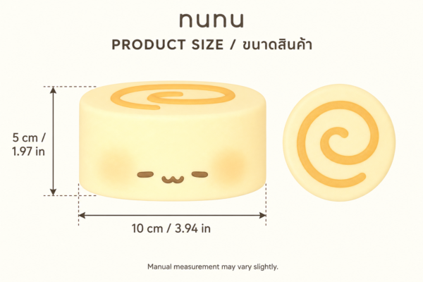 04_size_10x5cm_3.94x1.97in Nunu Tamagoyaki Slow Rising Squishy