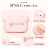 07_details_zipper Nunu Bear Wallet Squishy Cute Coin Purse Stress Relief Fidget Toy