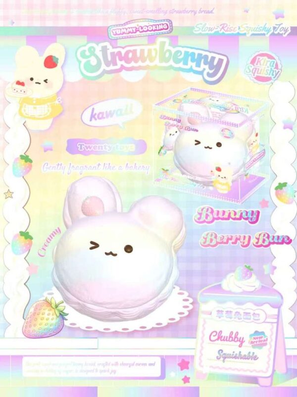 Lisa Limited Iridescent Rabbit Bread Squishy