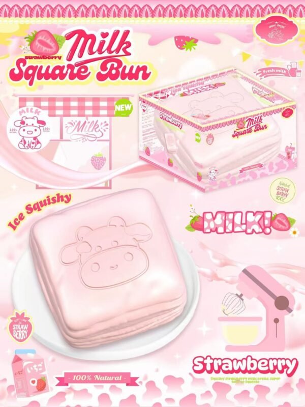 Lisa Cow Pocket Bread Squishy