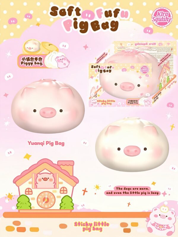 Lisa Piggy Bun Squishy