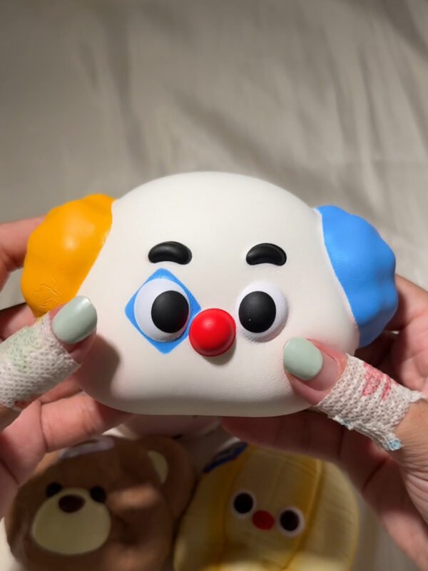 Mido Red Nose Clown Squishy