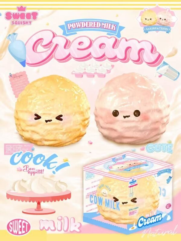 Sweet Cream Blob Squishy