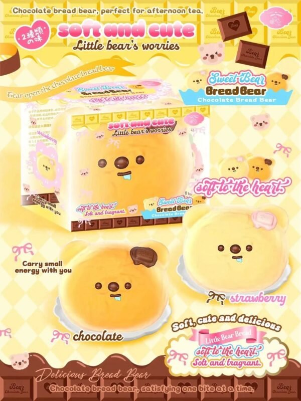 98b1f2effa095db34123c161594831df Lisa Bear Bread Squishy