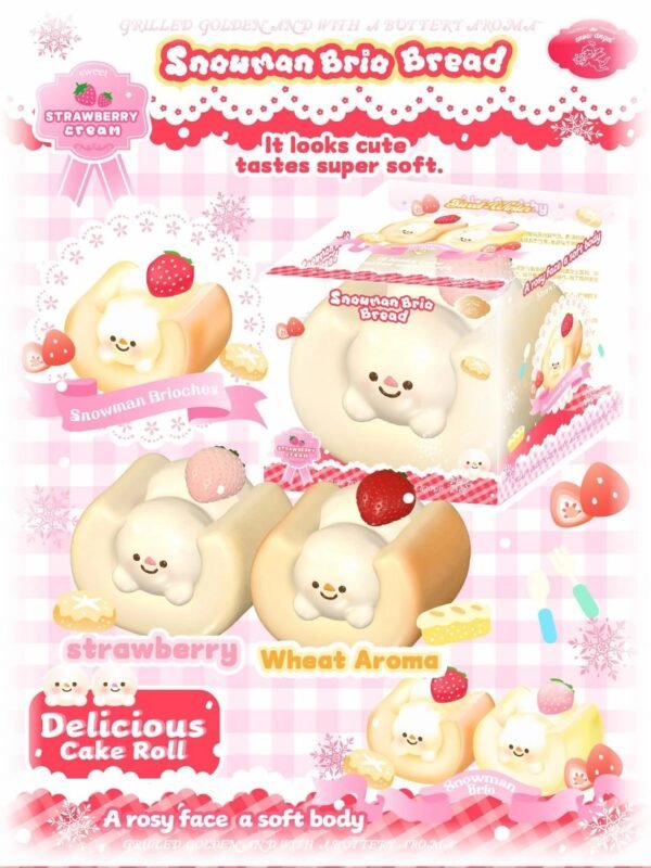 e64203a032c681b897aadf1c01fb33d9 Lisa Snowman Brioche Roll Squishy—only deep color