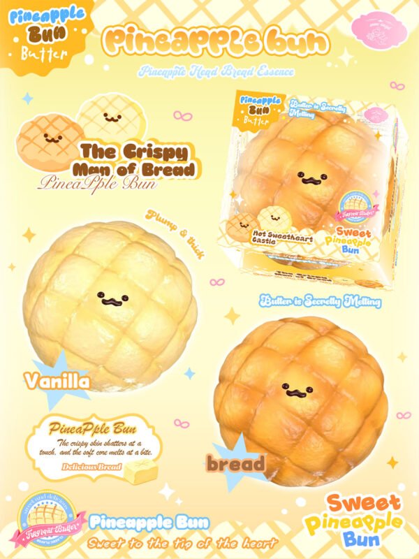 Lisa ChaCha Pineapple Bun Squishy