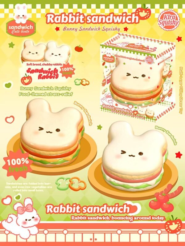 Lisa Bunny Sandwich Squishy