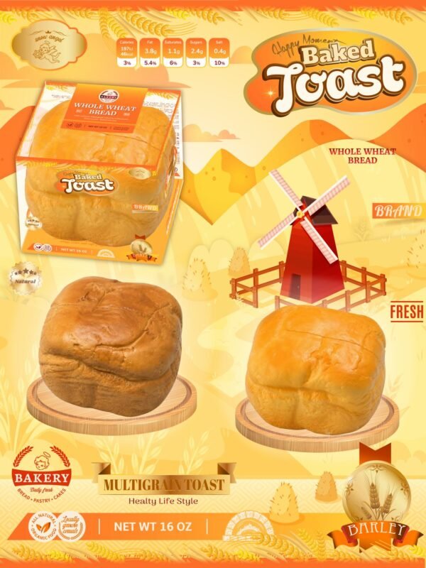 Lisa Giant Roasted Toast Squishy