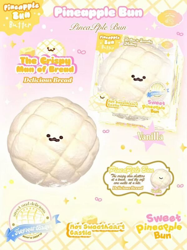 Lisa ChaCha Pineapple Bun Squishy-white