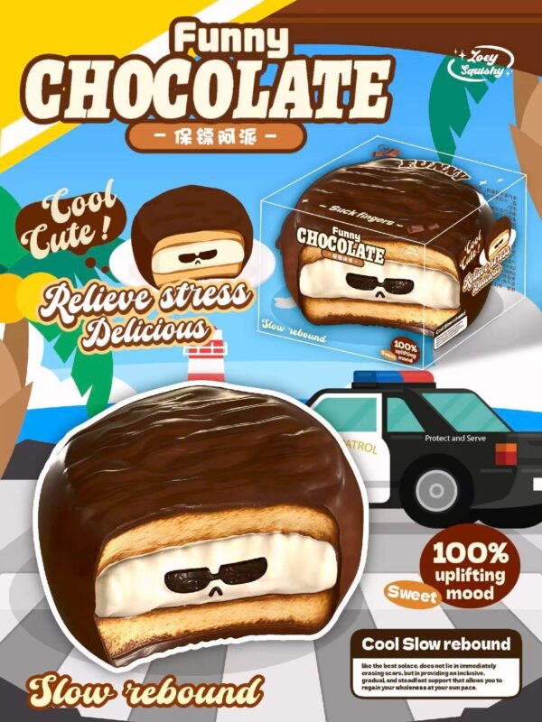 Zoey Sunglasses Chocolate Pie Squishy