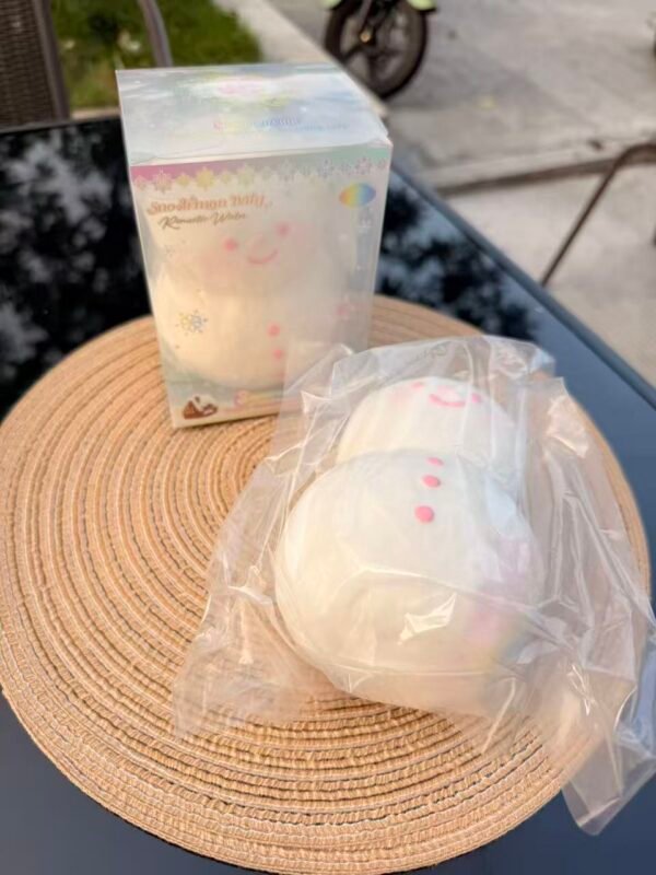 Lisa Rainbow Snowman Squishy
