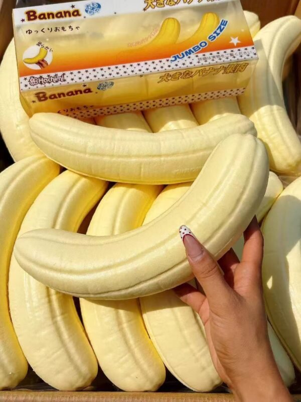 Hachimi Big Banana Squishy
